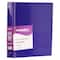 JAM Paper 1.5" Glass Twill Plastic 3-Ring Binder